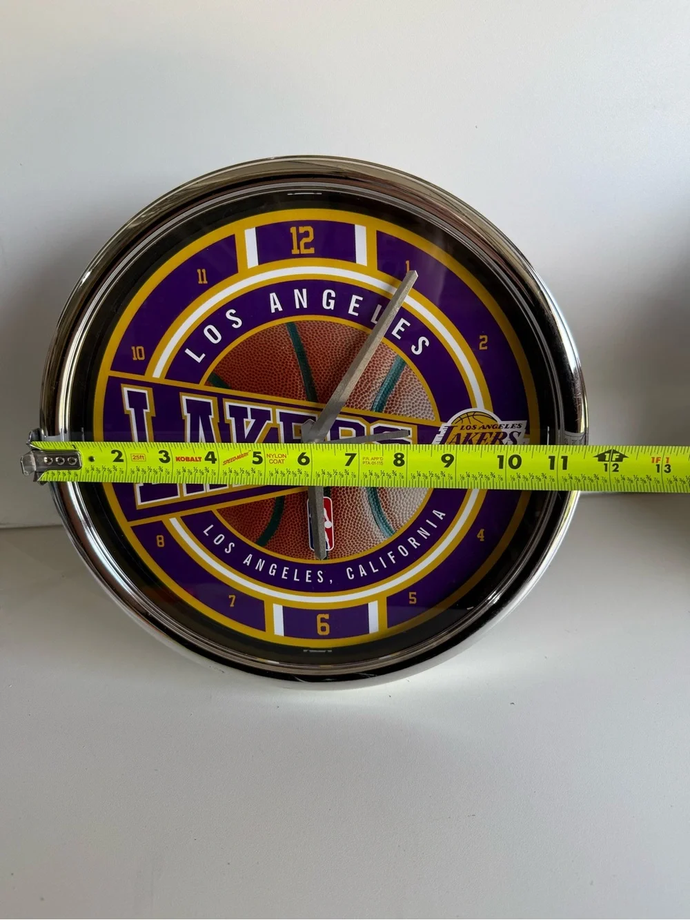 🏀 NBA Lakers Wall Clock - Official Team Design